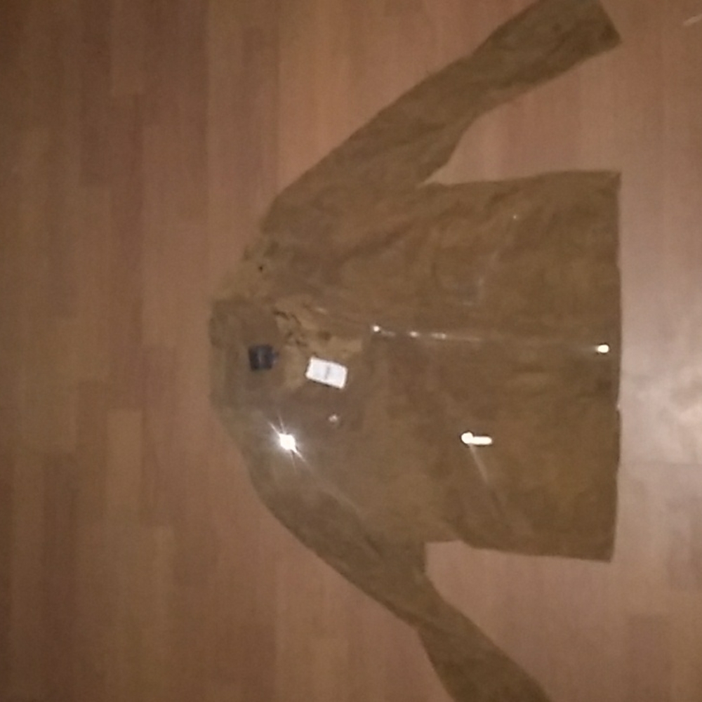 Womans Leather hide Lane Bryant size 22/24 brown jacket